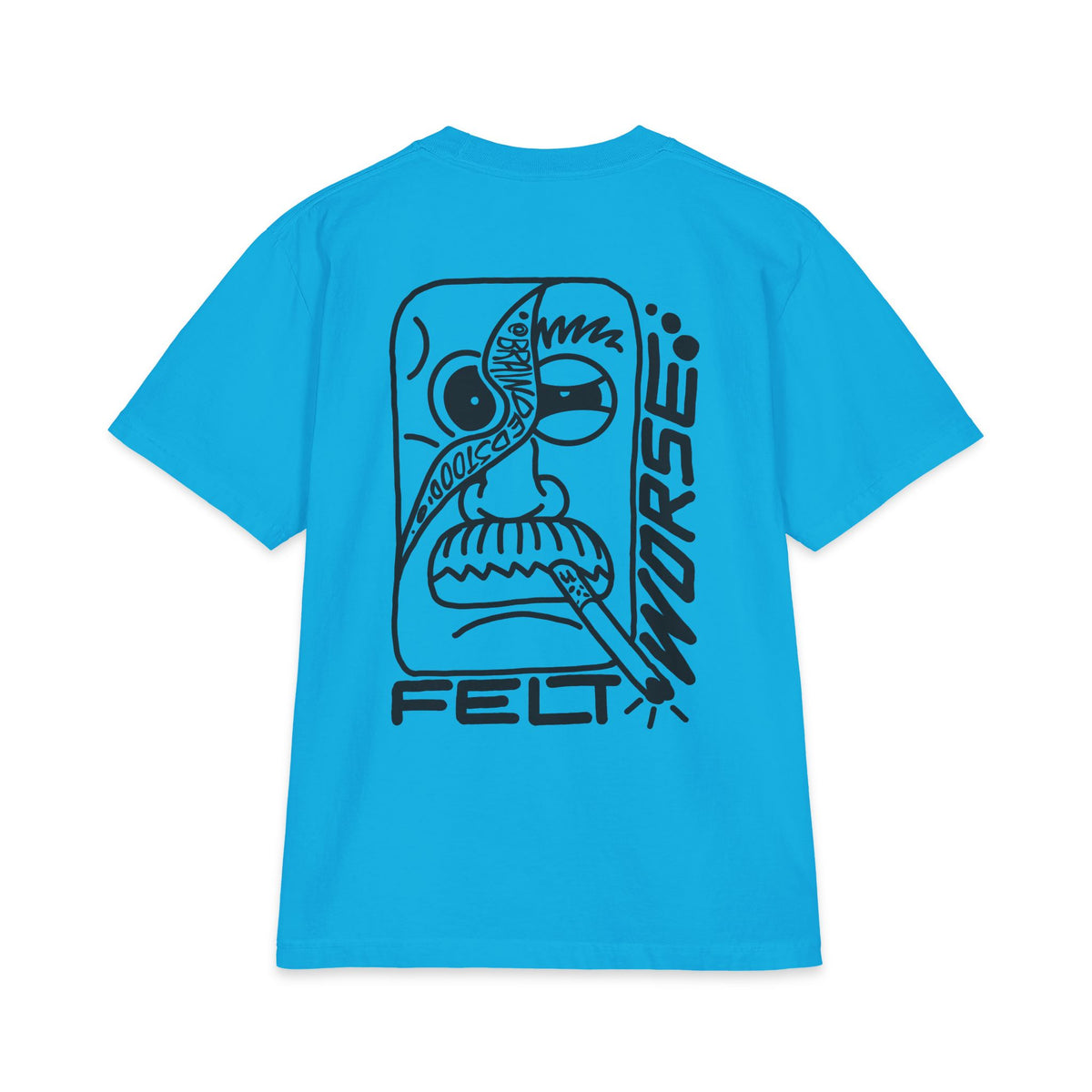 "Felt Worse..." - Graphic Tee (Back Print) (Shaka)