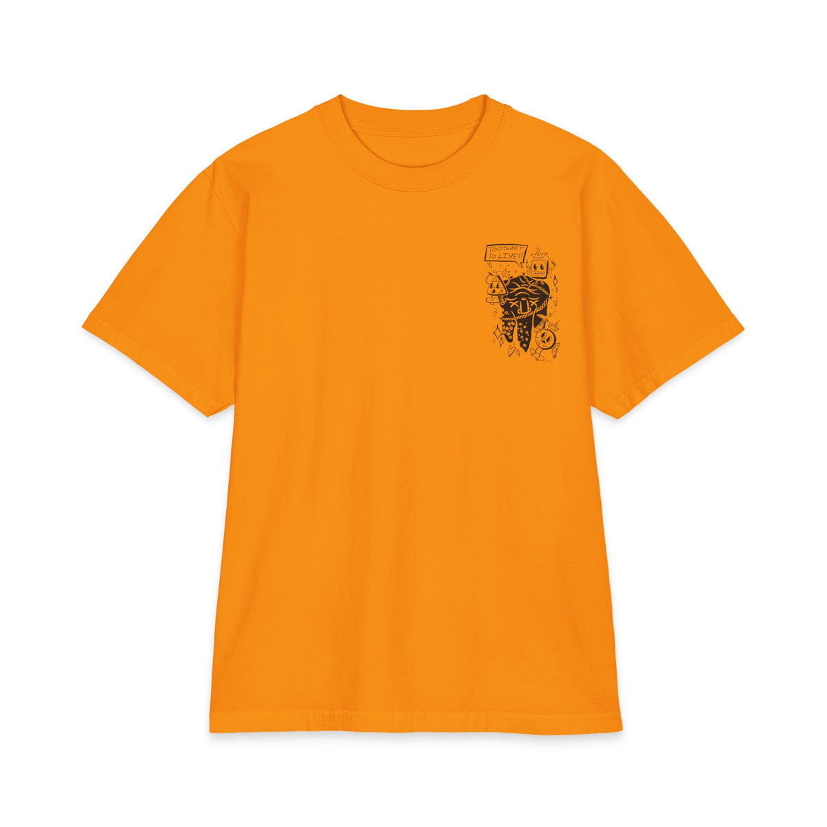 "Too Sweet To Live" - Graphic Tee (Back Print) (Shaka)