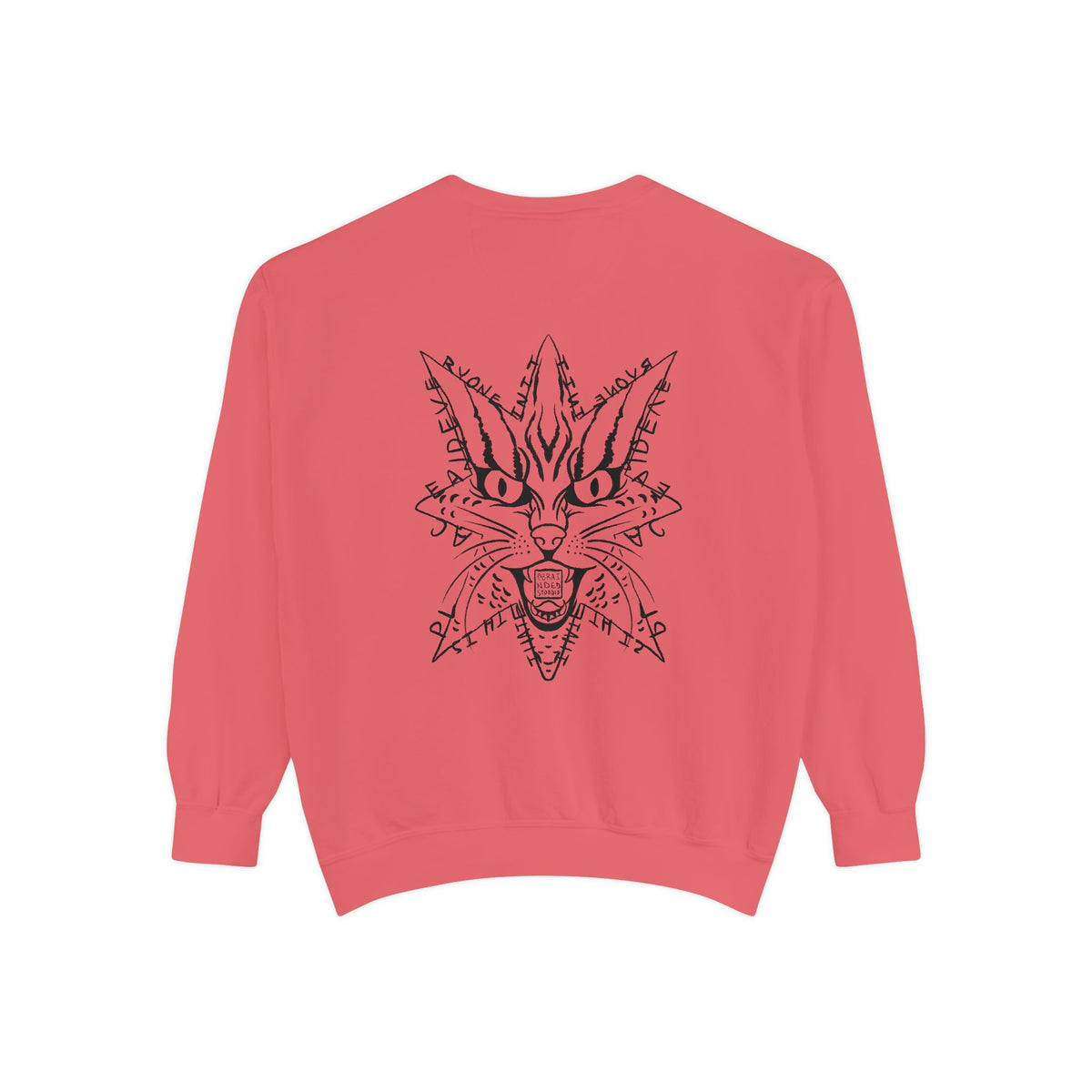 "I hate this place and everyone in it." - Graphic Crewneck
