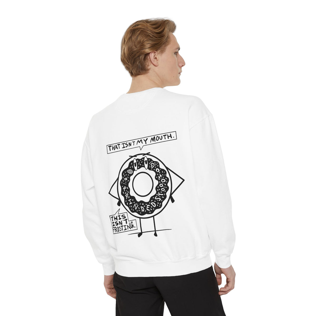 "Demented Donut" - Graphic Crewneck