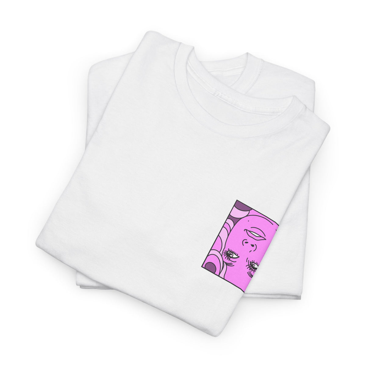 "Pop Art Dolly Parton" - Graphic Tee (Back Print w/ F.T.W.) (Gildan 5K)