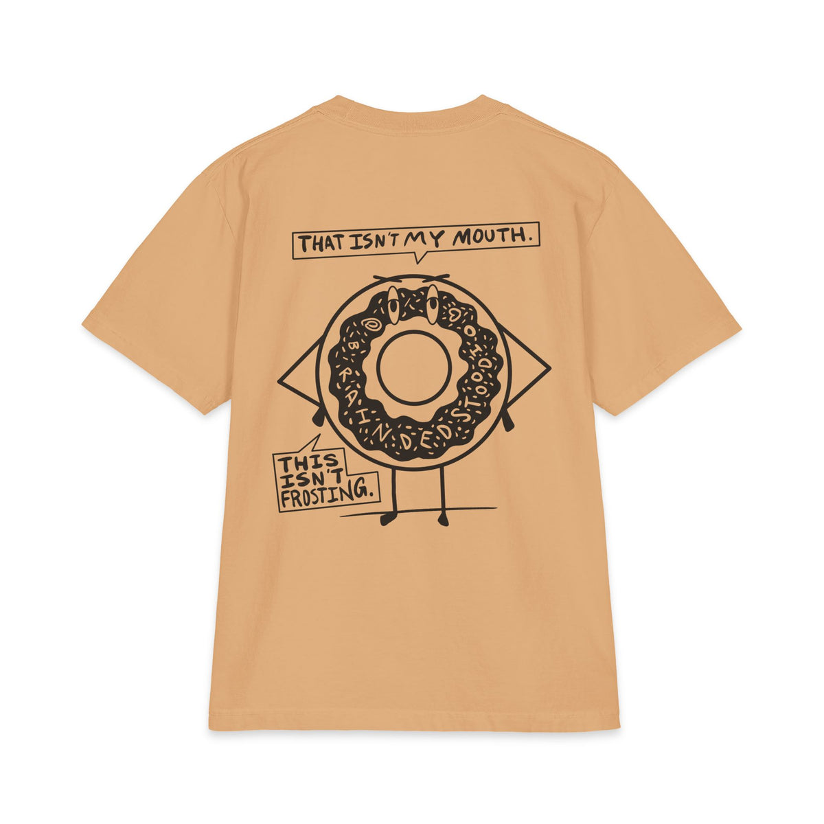 "Demented Donut" - Graphic Tee (Back Print) (Shaka)