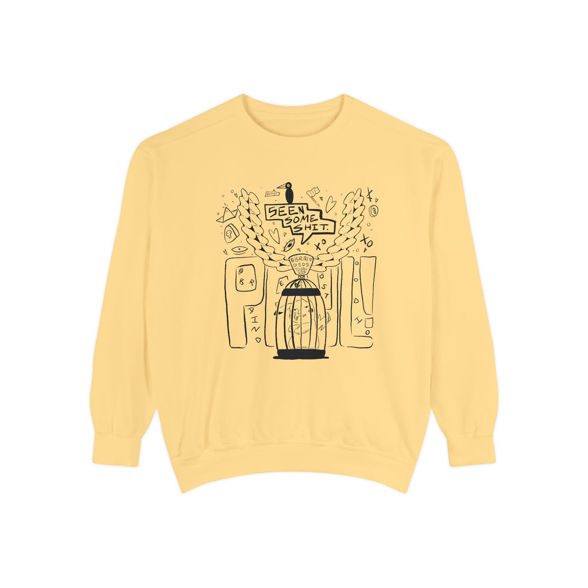 "Cursed Poke mang" - Graphic Crewneck