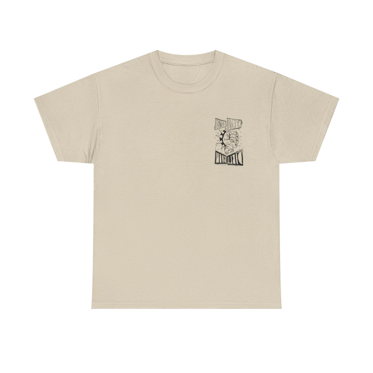 "Dirty Room, Clean Hands" - Graphic Tee (Back Print w/ F.T.W.) (Gildan 5K)