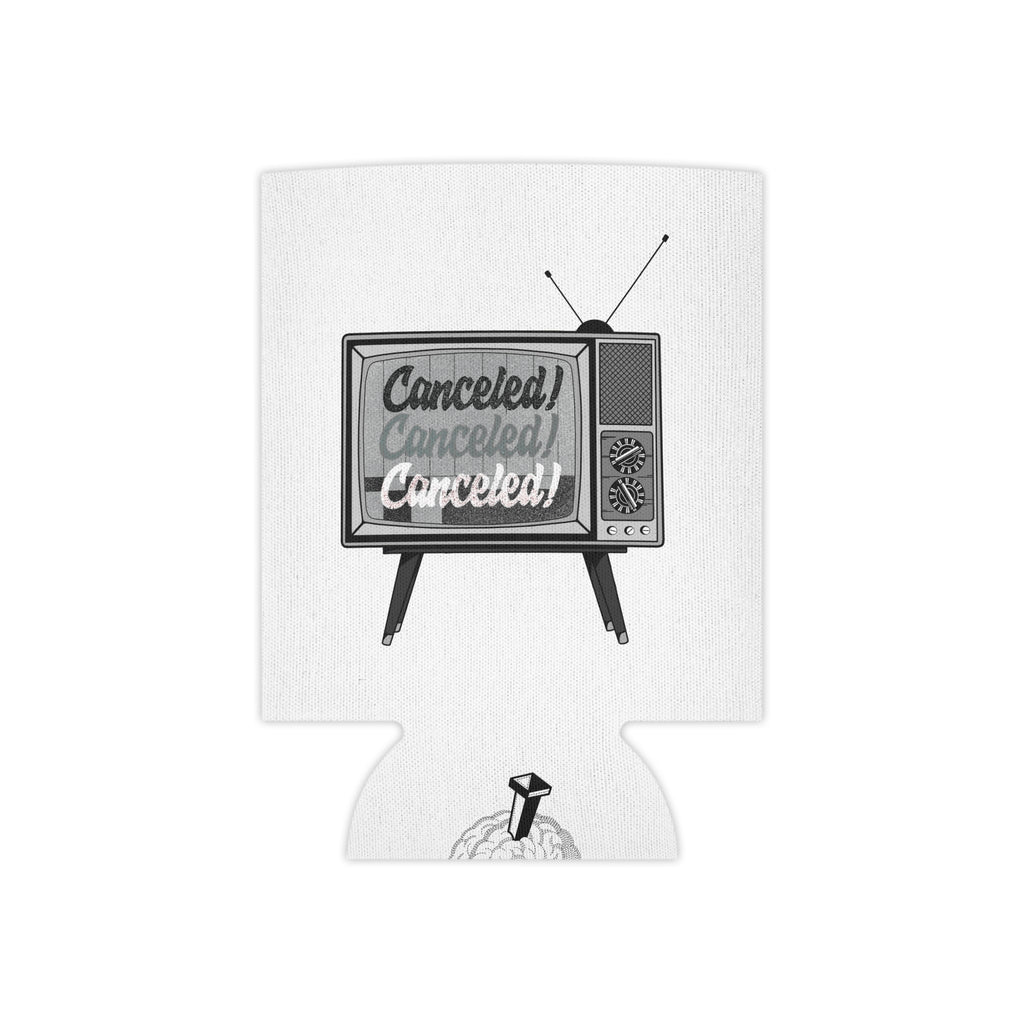 Can Cooler — Retro TV “Canceled!” Graphic Koozie
