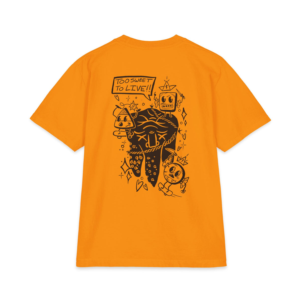 "Too Sweet To Live" - Graphic Tee (Back Print) (Shaka)