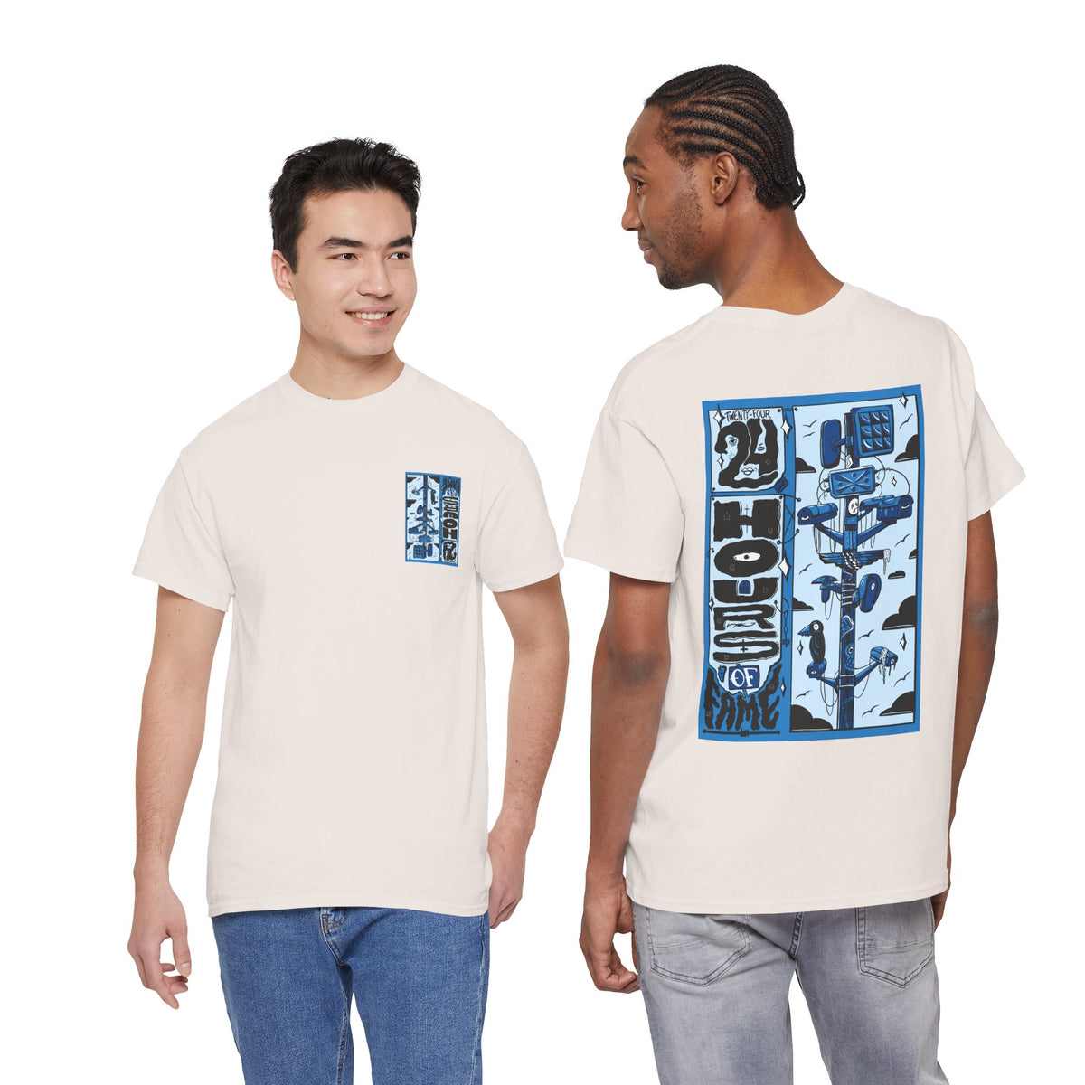 Graphic Tee — 24hrs of Fame Culture T‑Shirt