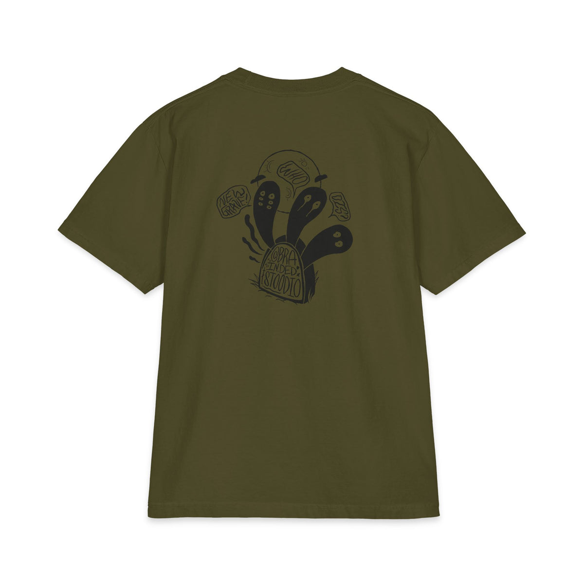 "New Grave Who Dis?" - Graphic Tee (Back Print) (Shaka)