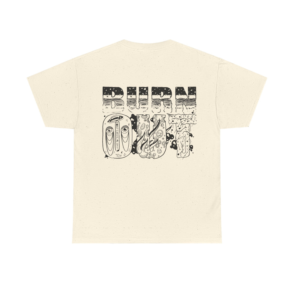 "Burn Out" - Graphic Tee (Back Print w/ F.T.W.) (Gildan 5K)