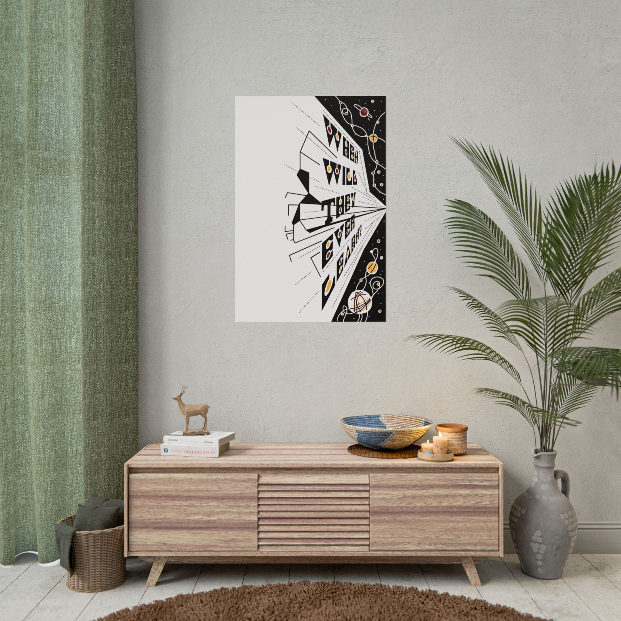 "When Will They Ever Learn?" Bugonia Poster - Rolled Art Print
