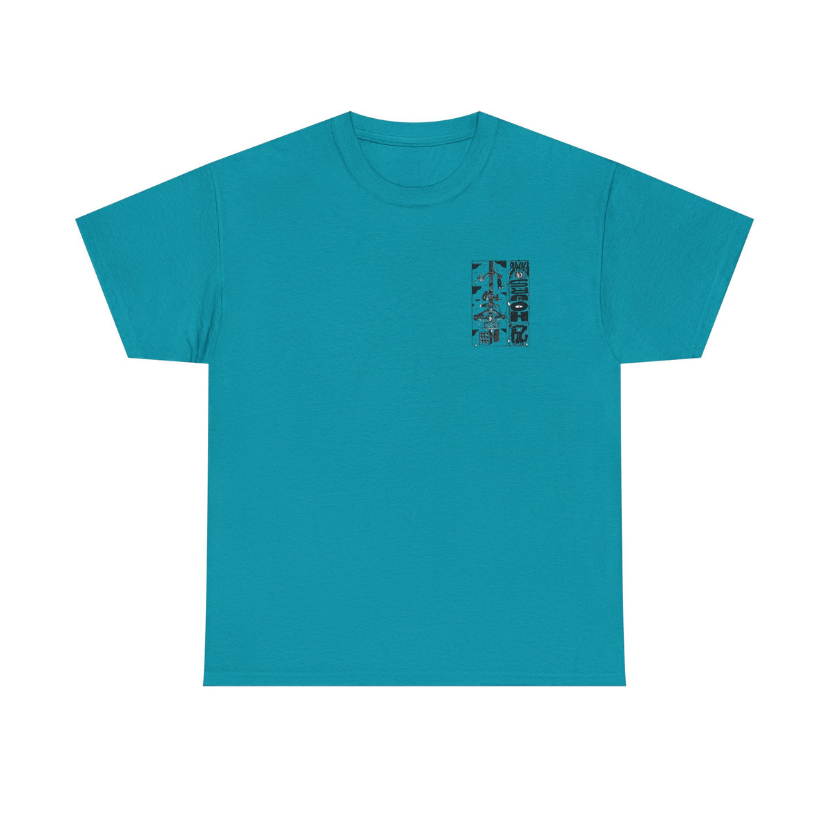 "24 Hours of Fame" - Graphic Tee (Back Print w/ F.T.W.) (Gildan 5K)