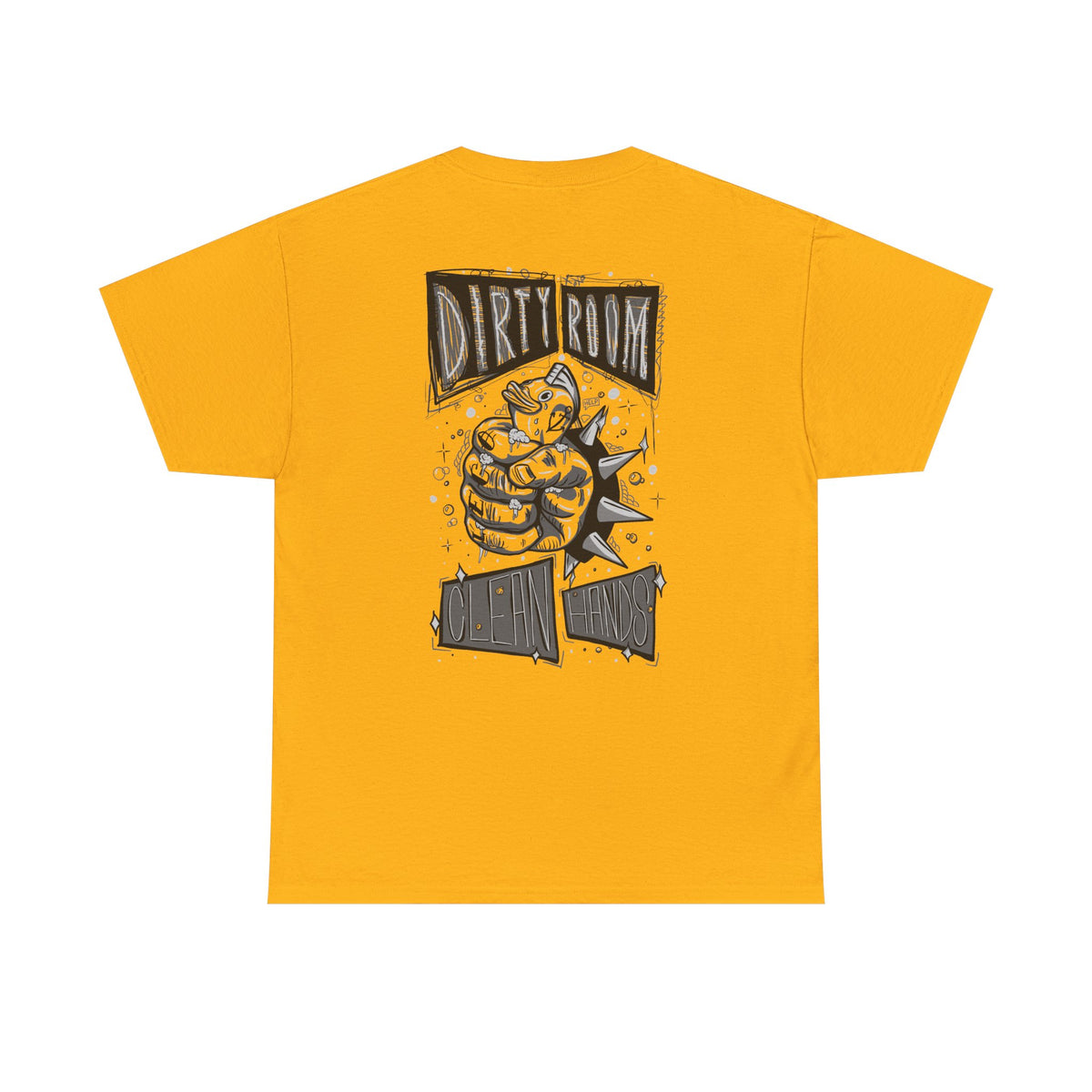 T-Shirt —Rubber Ducky Graphic Tee (Street Art, Bold Typography)
