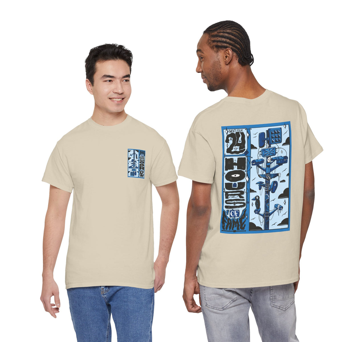 Graphic Tee — 24hrs of Fame Culture T‑Shirt