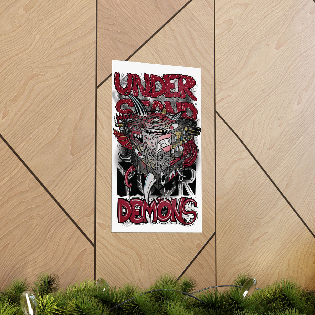 "Understand Your Demons" - Matte Poster