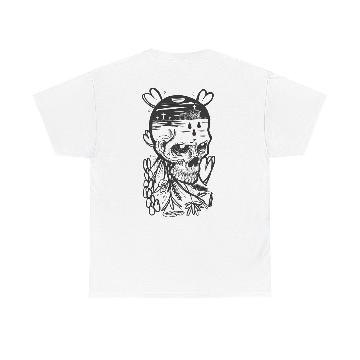 "SINNERS" - Graphic Tee (Back Print w/ F.T.W.) (Gildan 5K)