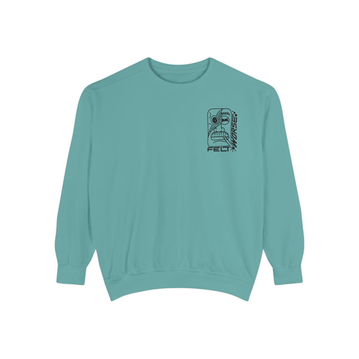 "Felt Worse..." - Graphic Crewneck