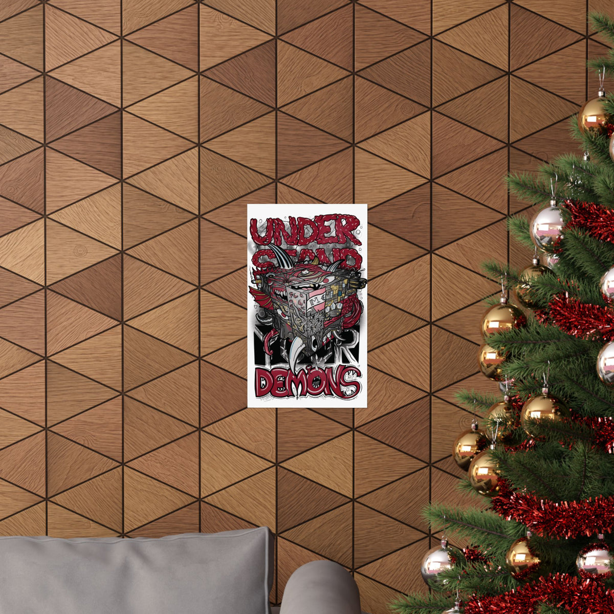 "Understand Your Demons" - Matte Poster