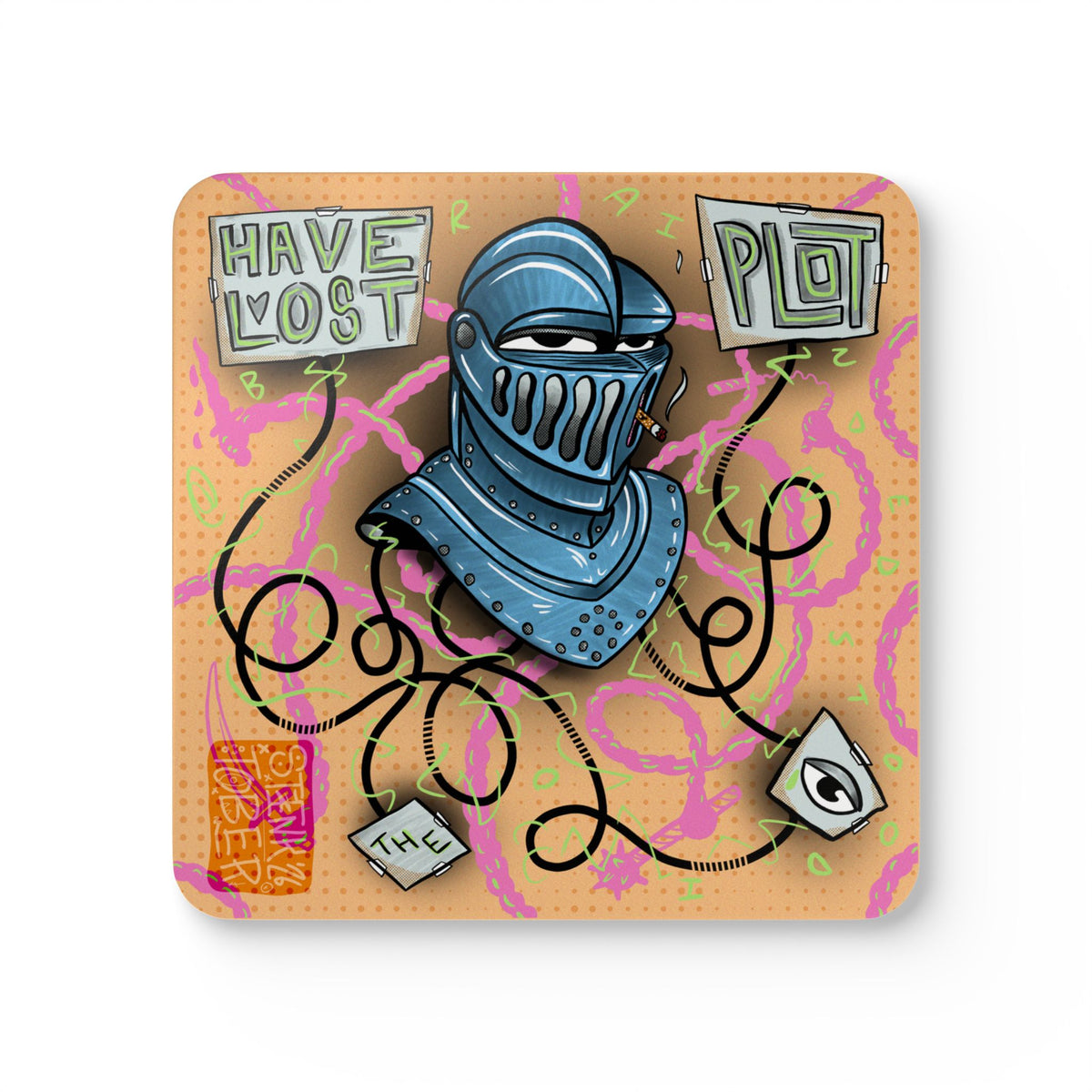 "EYE HAVE LOST THE PLOT" - 4 Coaster Set