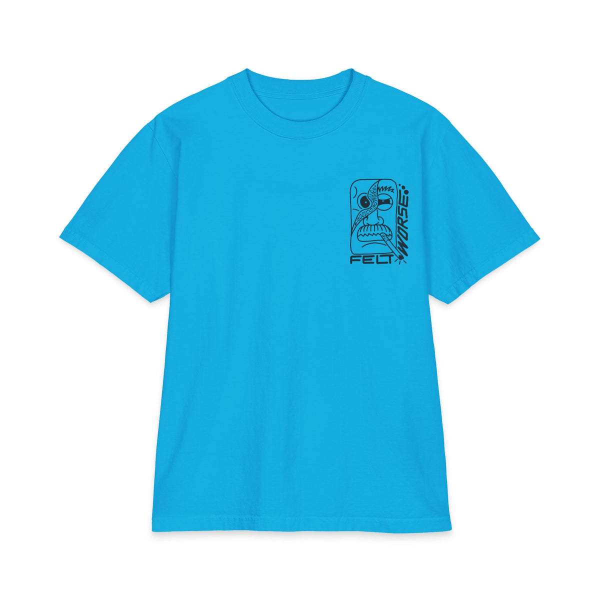 "Felt Worse..." - Graphic Tee (Back Print) (Shaka)