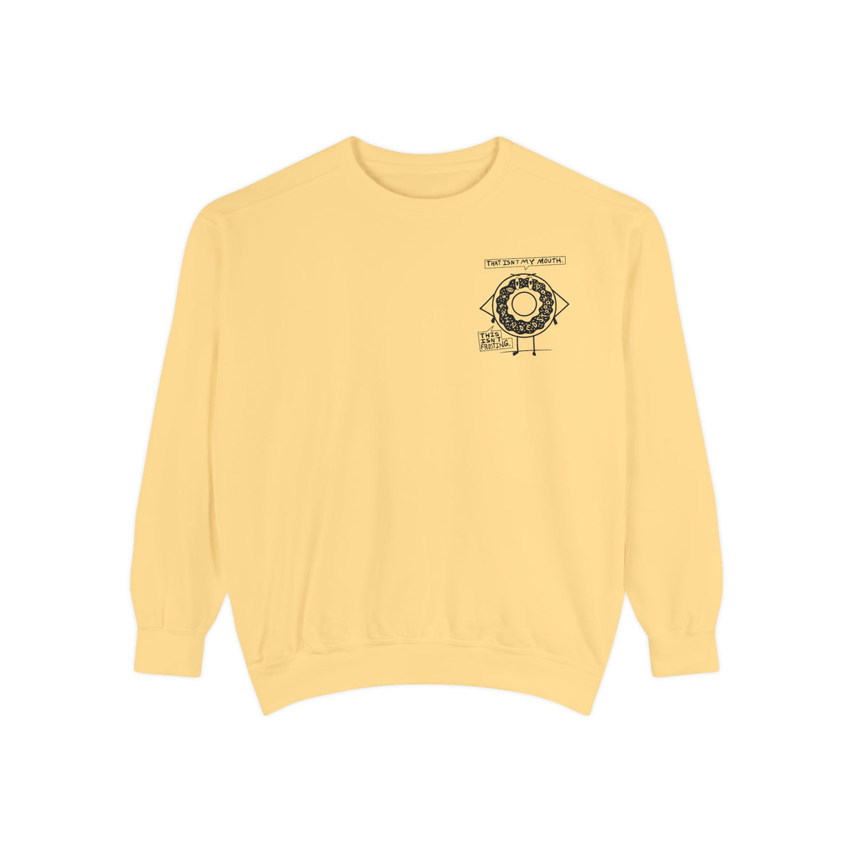 "Demented Donut" - Graphic Crewneck