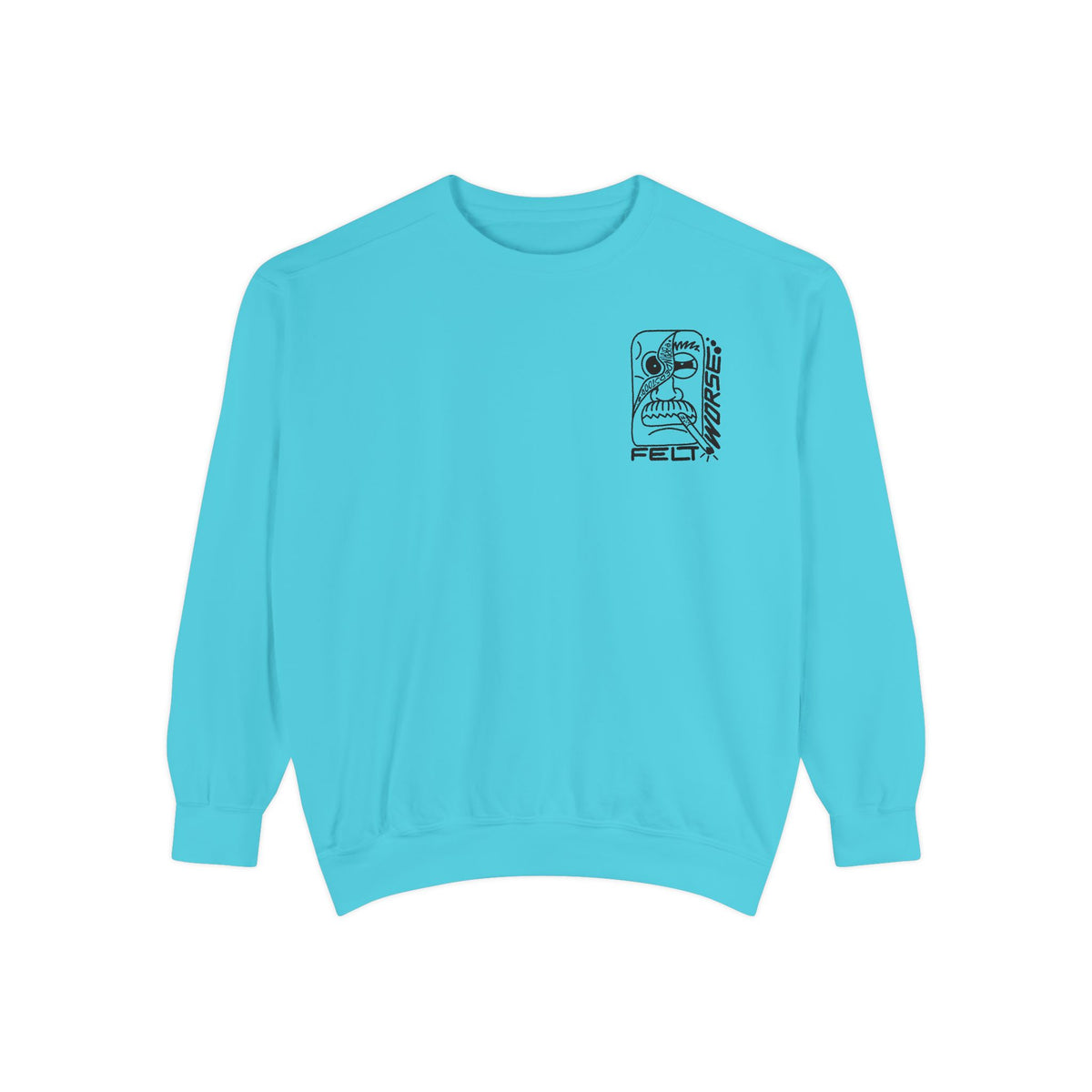 "Felt Worse..." - Graphic Crewneck