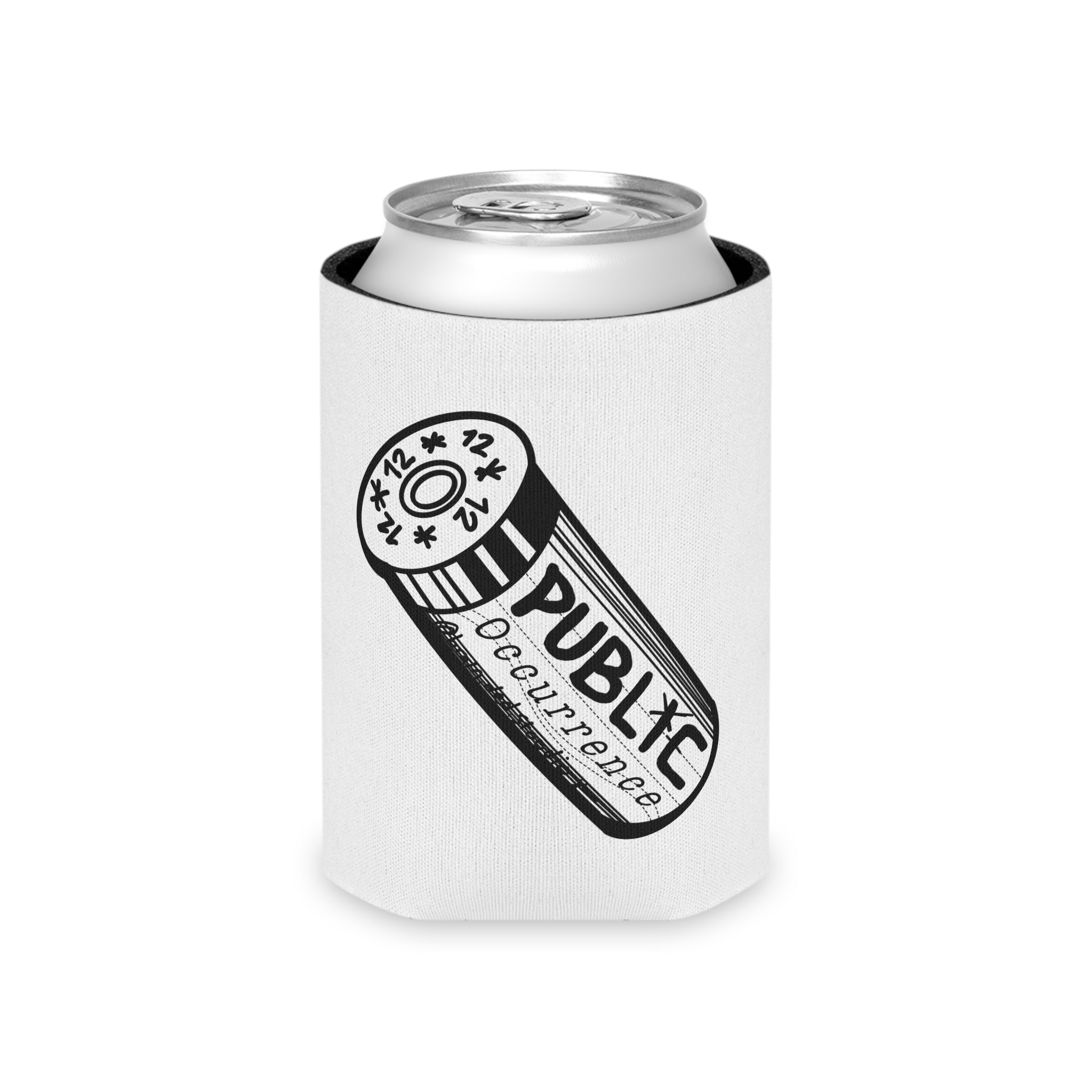 Burn Out \\ Public Occurence - Can Cooler Koozie
