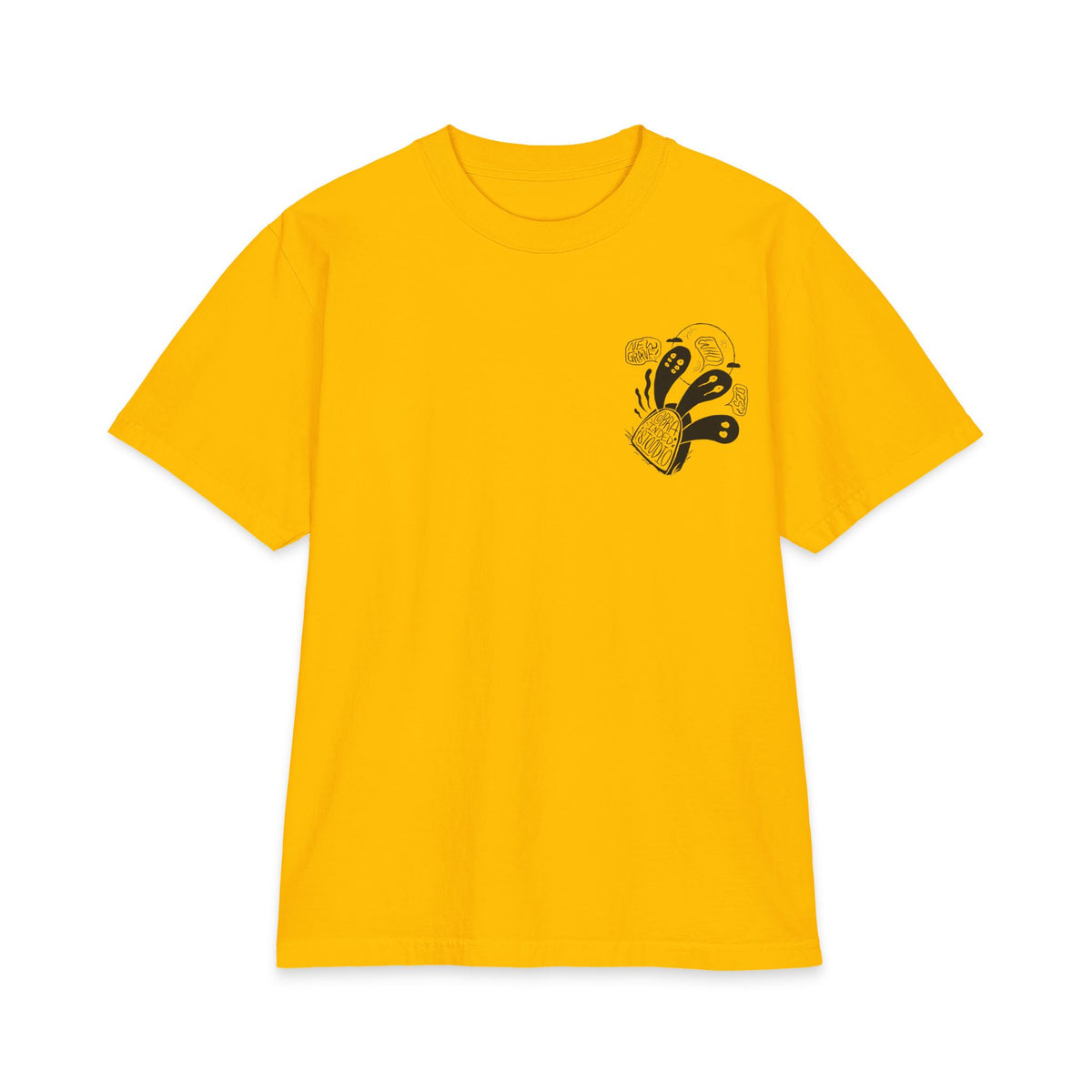 "New Grave Who Dis?" - Graphic Tee (Back Print) (Shaka)