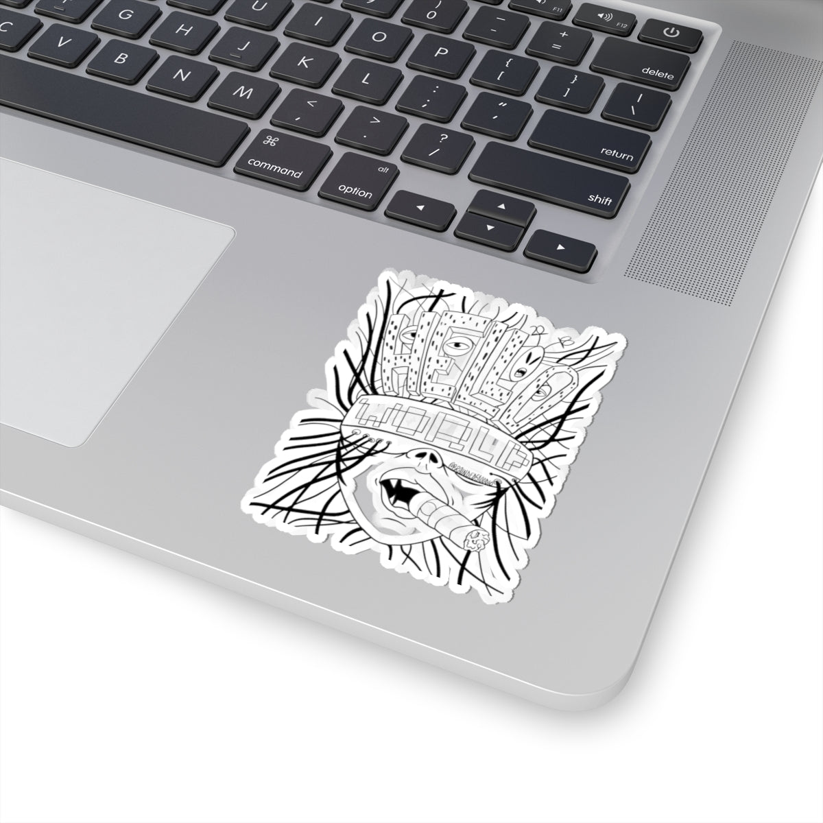 Kiss-Cut Sticker — Hello World