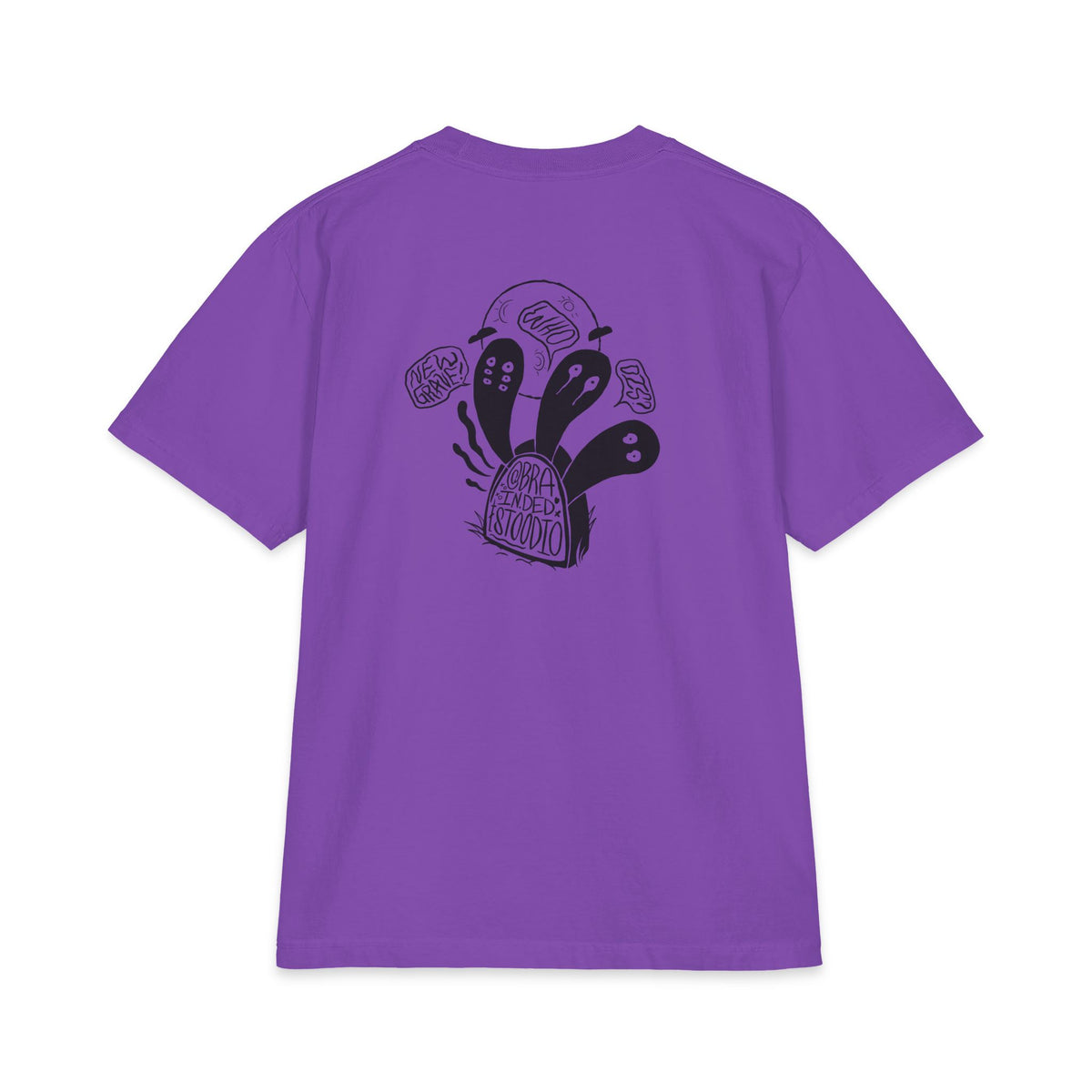 "New Grave Who Dis?" - Graphic Tee (Back Print) (Shaka)