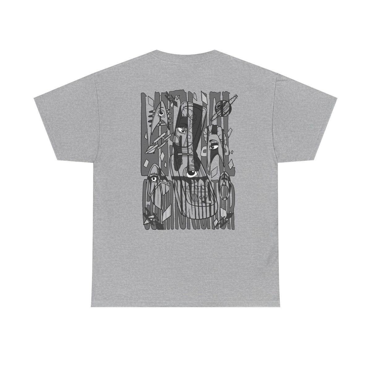 "Visual Communicator"- Graphic Tee (Back Print w/ F.T.W.) (Gildan 5K)
