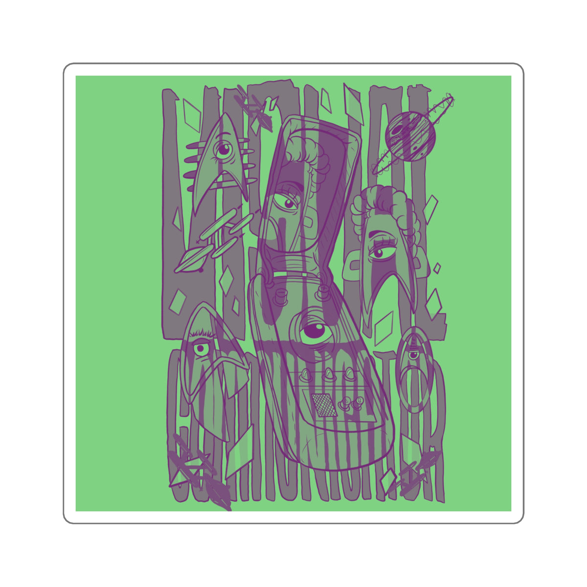 Visual Communicator Sticker