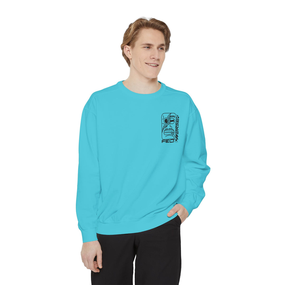 "Felt Worse..." - Graphic Crewneck