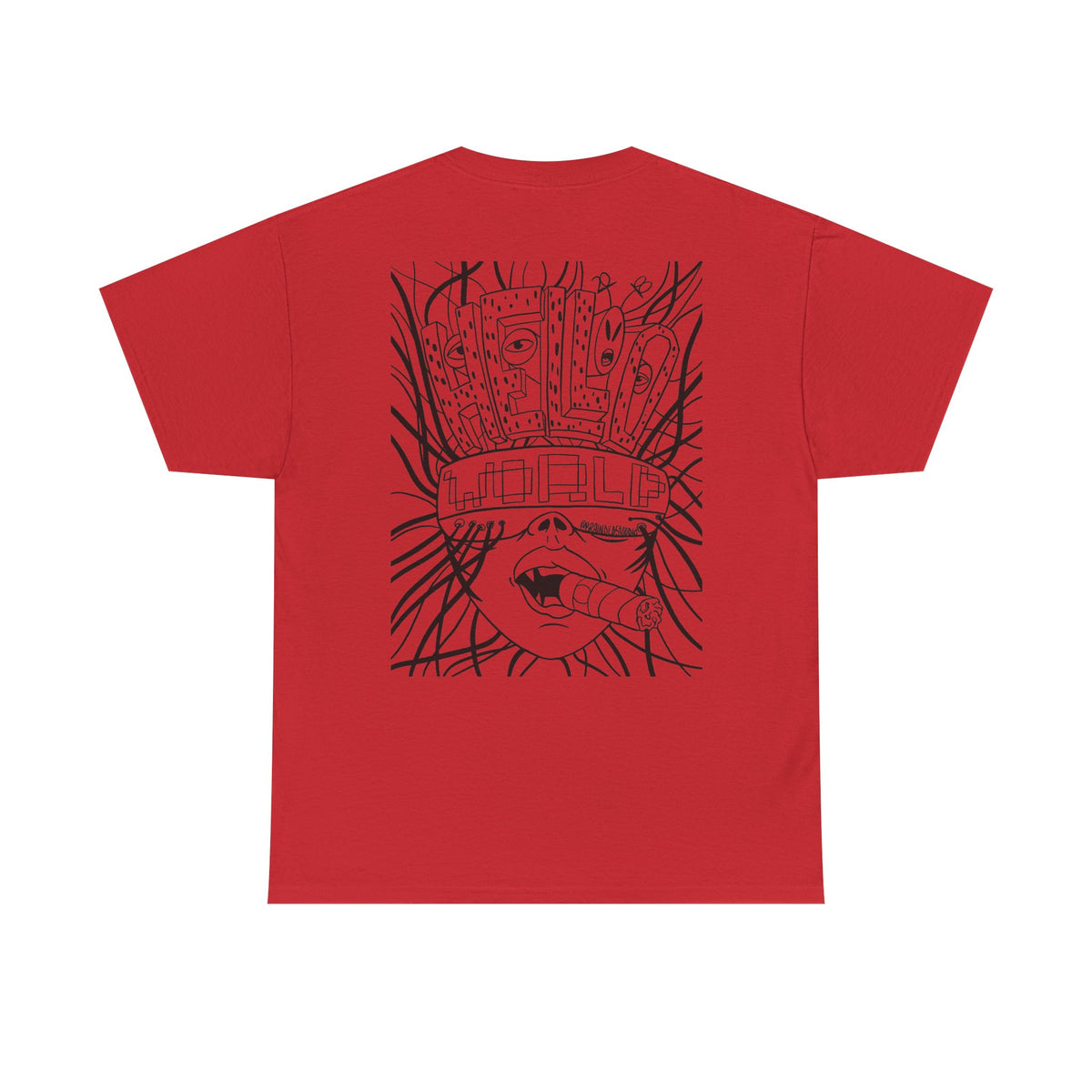 Graphic Tee — Hello World