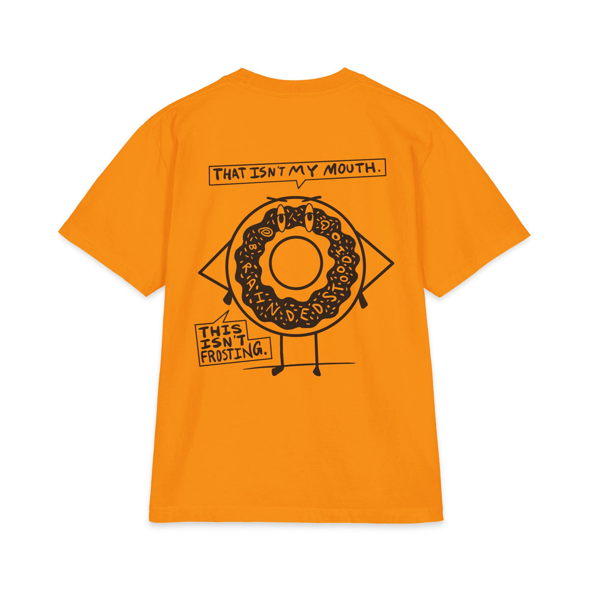 "Demented Donut" - Graphic Tee (Back Print) (Shaka)