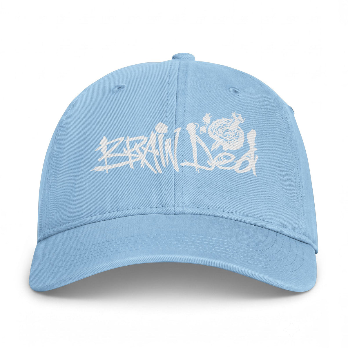 Heartfelt Brain Ded White Logo Hat