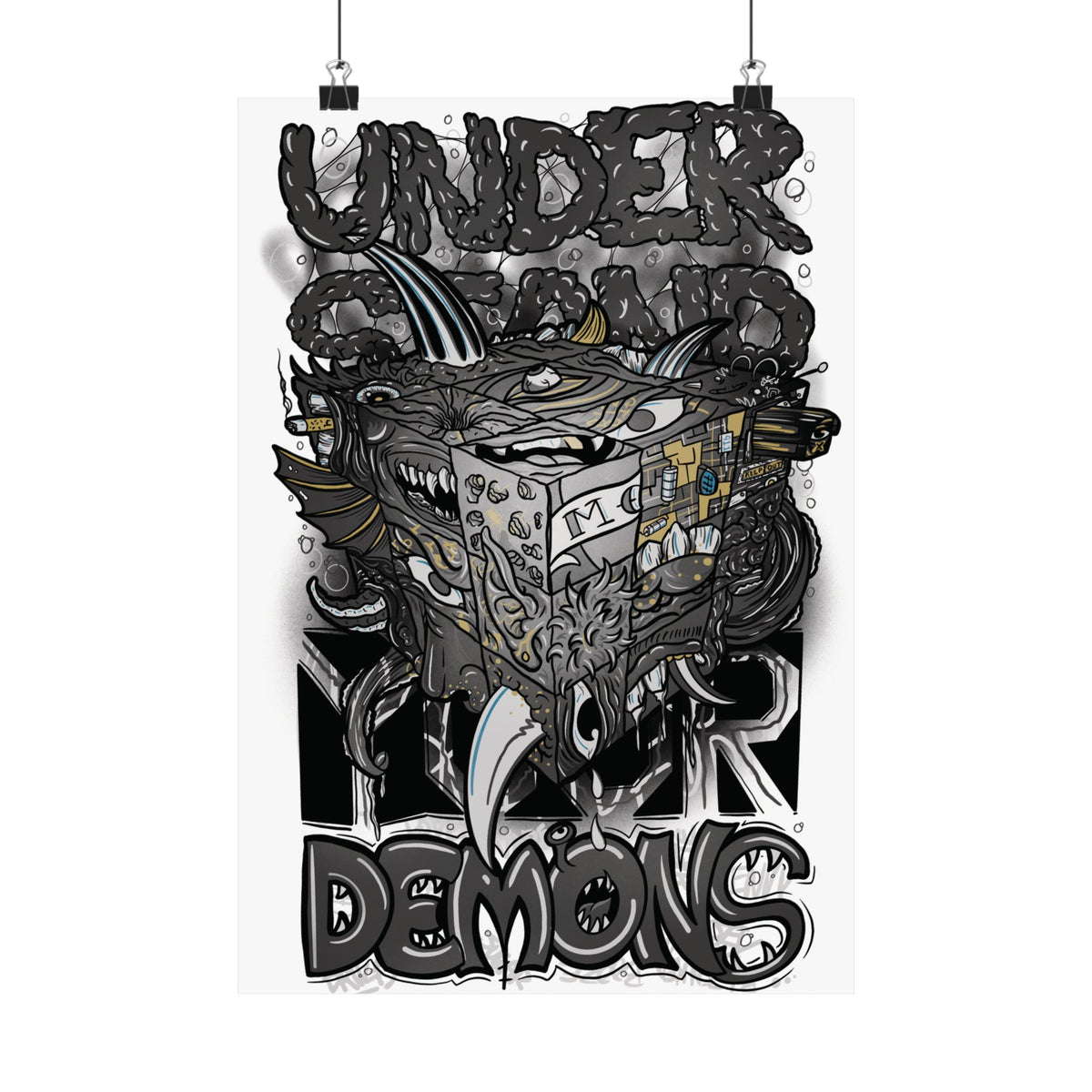 "Understand Your Demons" - Matte Poster