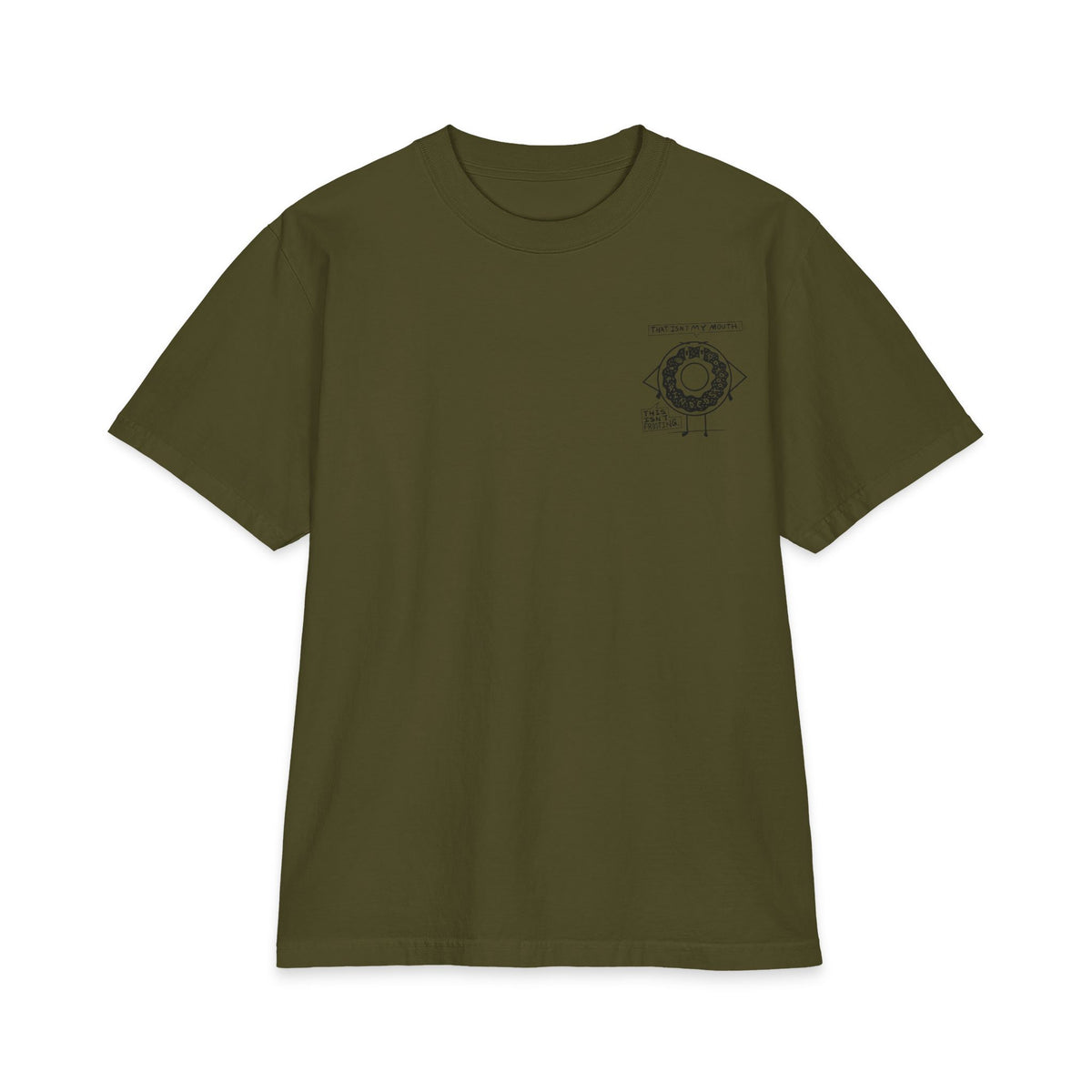 "Demented Donut" - Graphic Tee (Back Print) (Shaka)