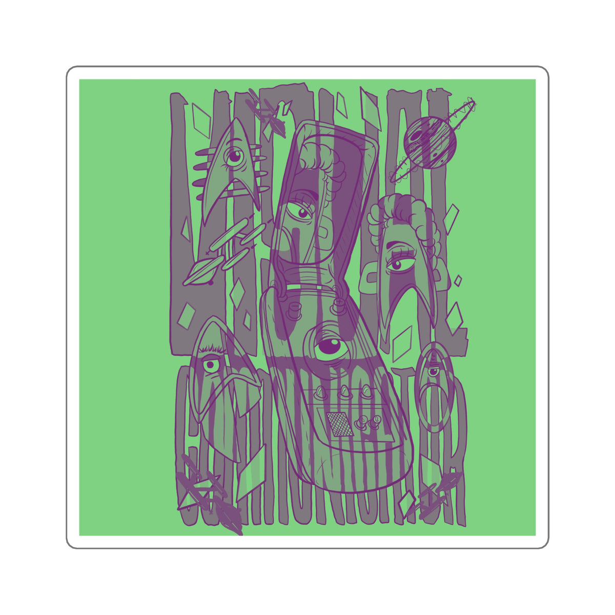 Visual Communicator Sticker