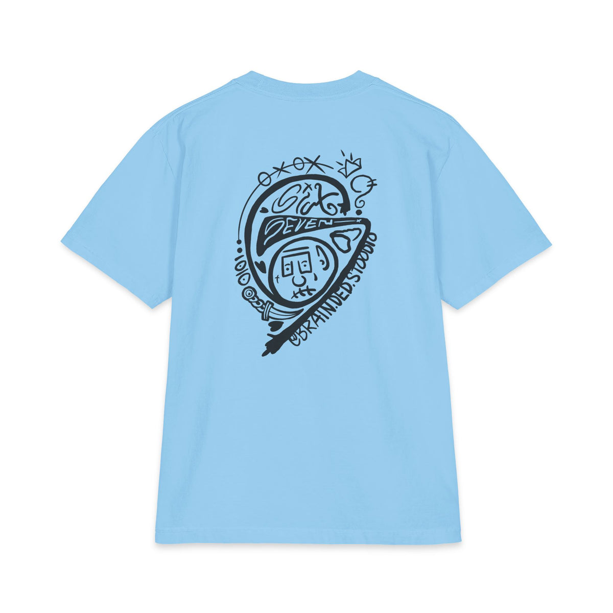 "Six-Seven" - Graphic Tee (Back Print) (Shaka)