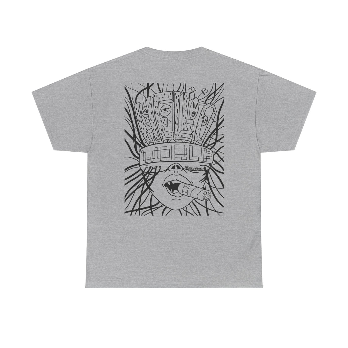 Graphic Tee — Hello World