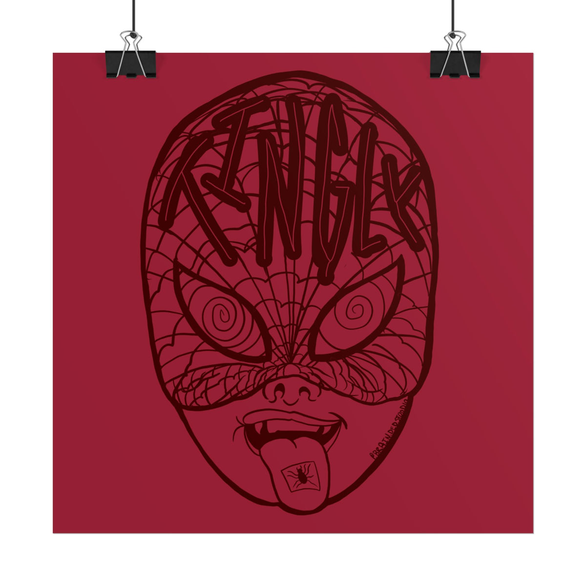 "TINGLY" - Rolled Poster Print (Square) (Matte/Glossy/Satin)