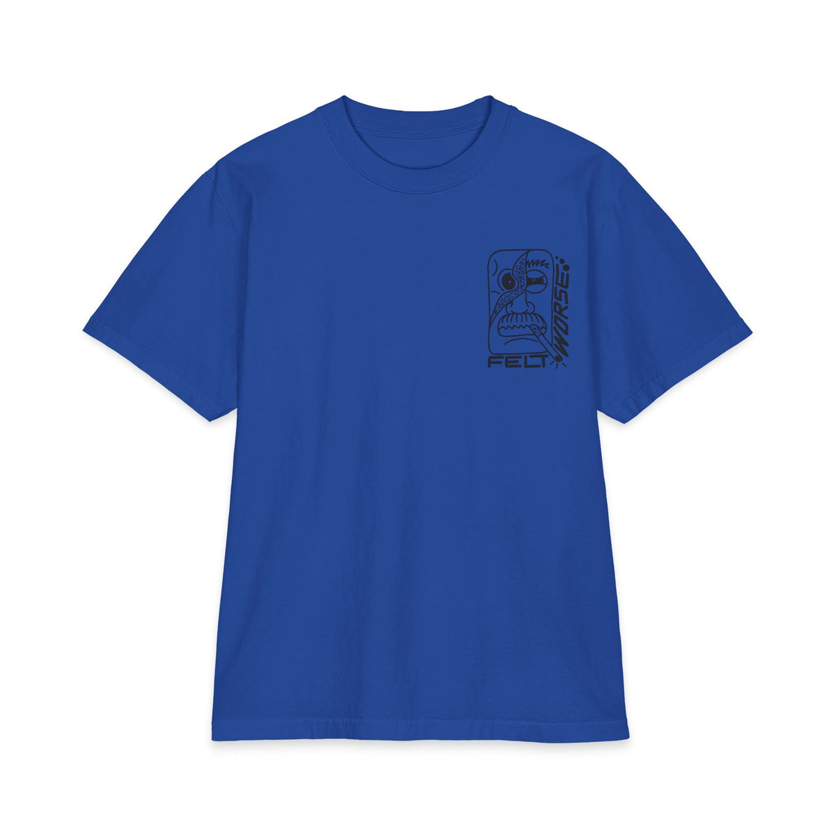 "Felt Worse..." - Graphic Tee (Back Print) (Shaka)