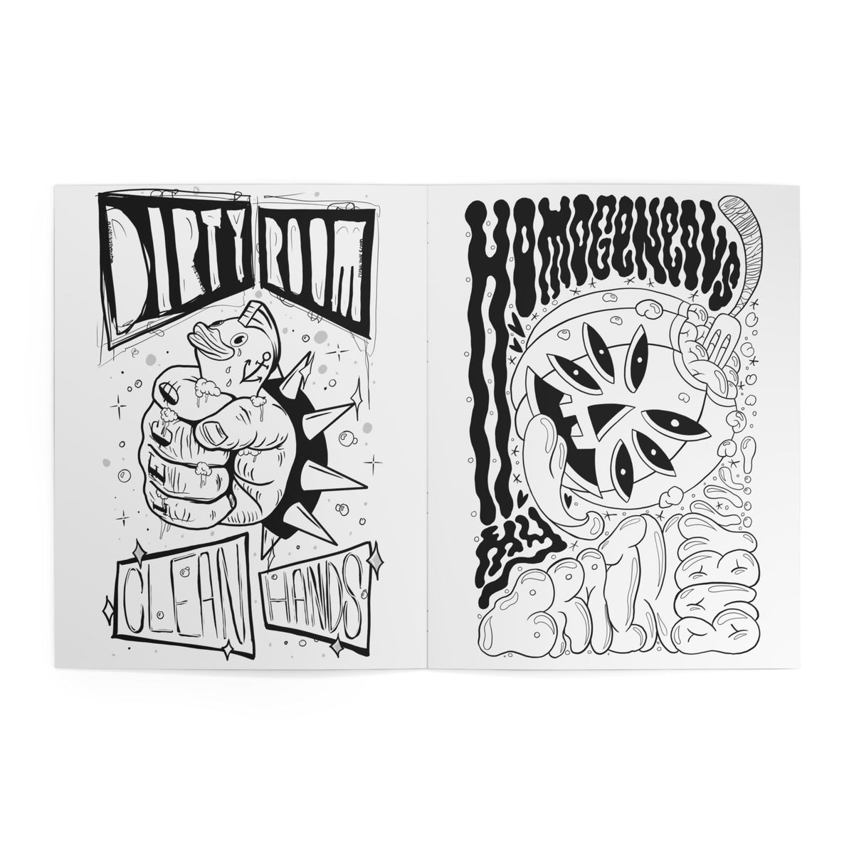 "The Lines are Suggestions" - Coloring Book Vol. 3 (24 Page)
