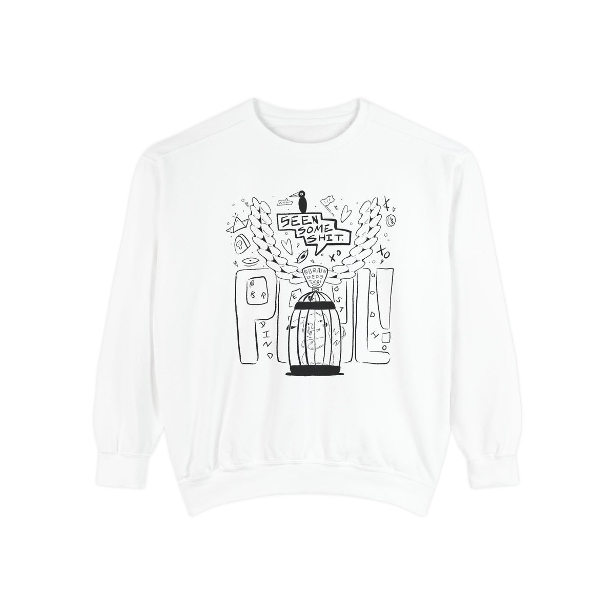 "Cursed Poke mang" - Graphic Crewneck