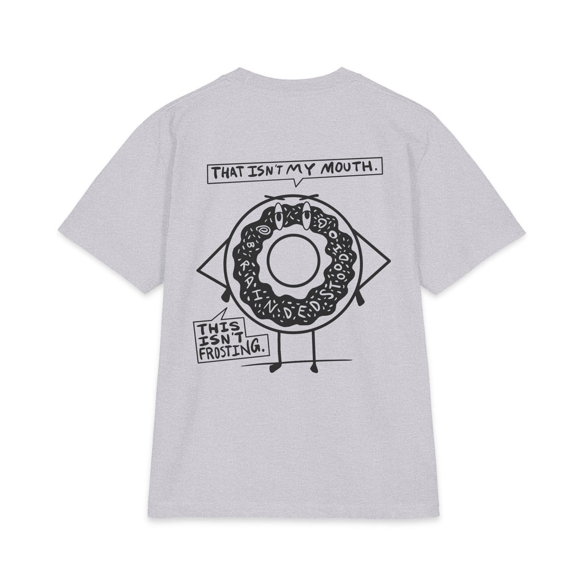 "Demented Donut" - Graphic Tee (Back Print) (Shaka)