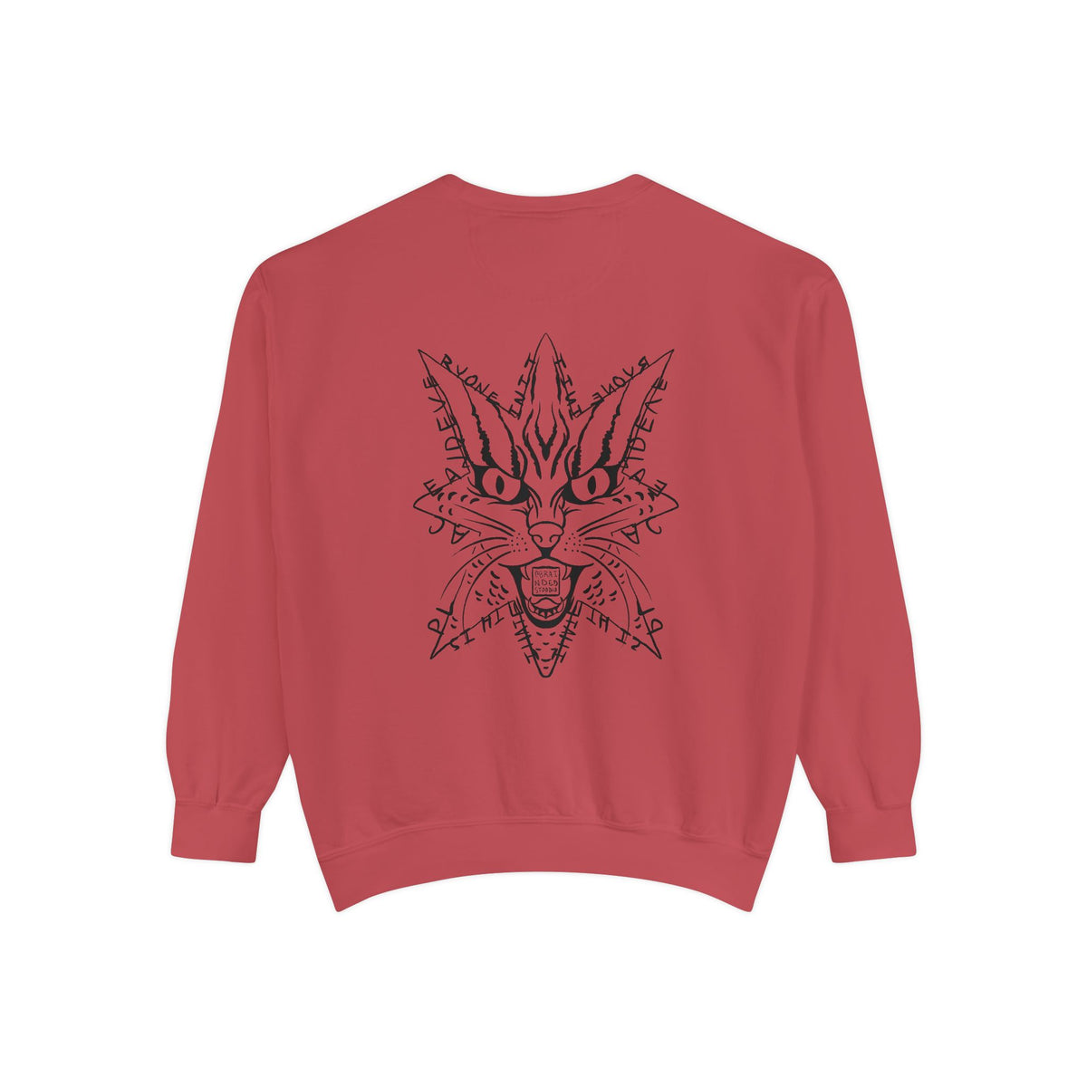 "I hate this place and everyone in it." - Graphic Crewneck
