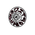 Panopticon Kiss-Cut Vinyl Decal — Third Eye Graphic Sticker (Round, Black & Red)