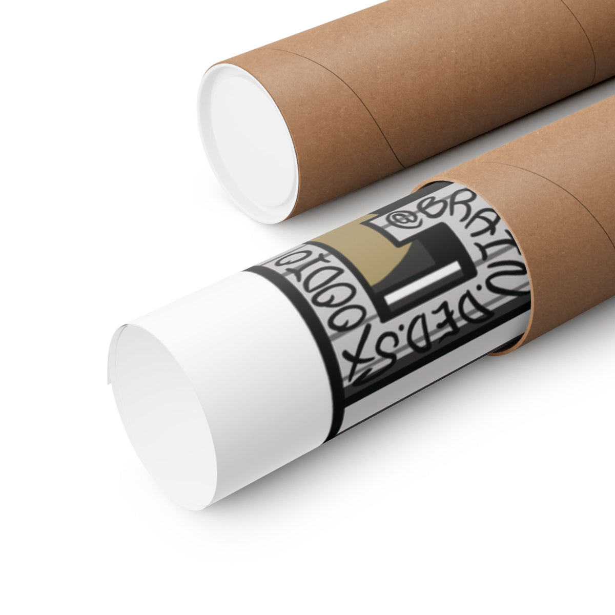 "How Much Did You Make Today?" - Matte Poster (White Gold)
