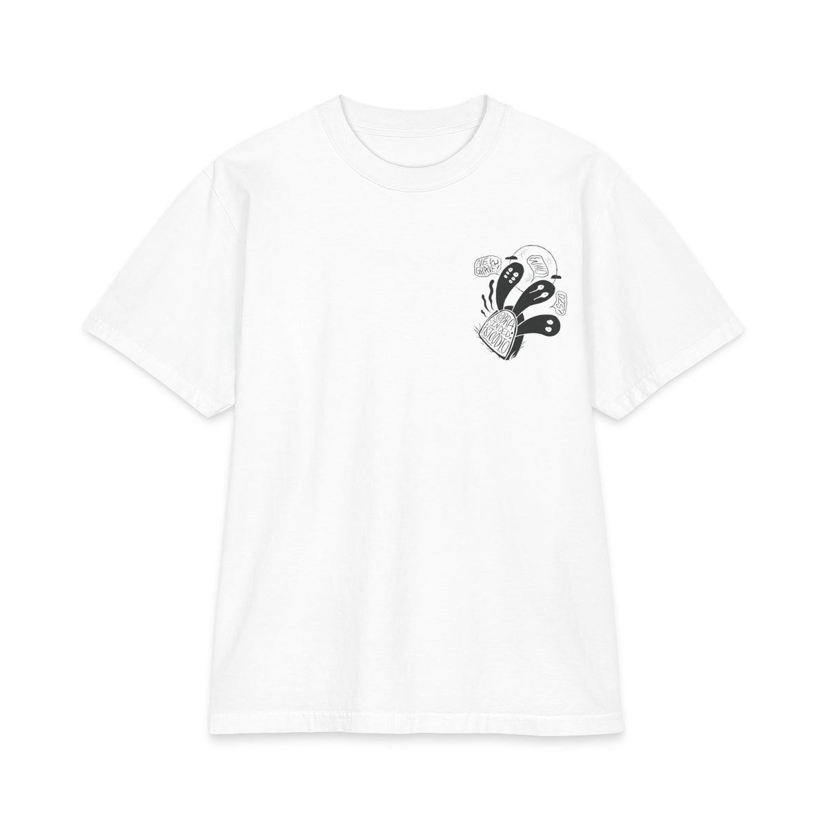 "New Grave Who Dis?" - Graphic Tee (Back Print) (Shaka)