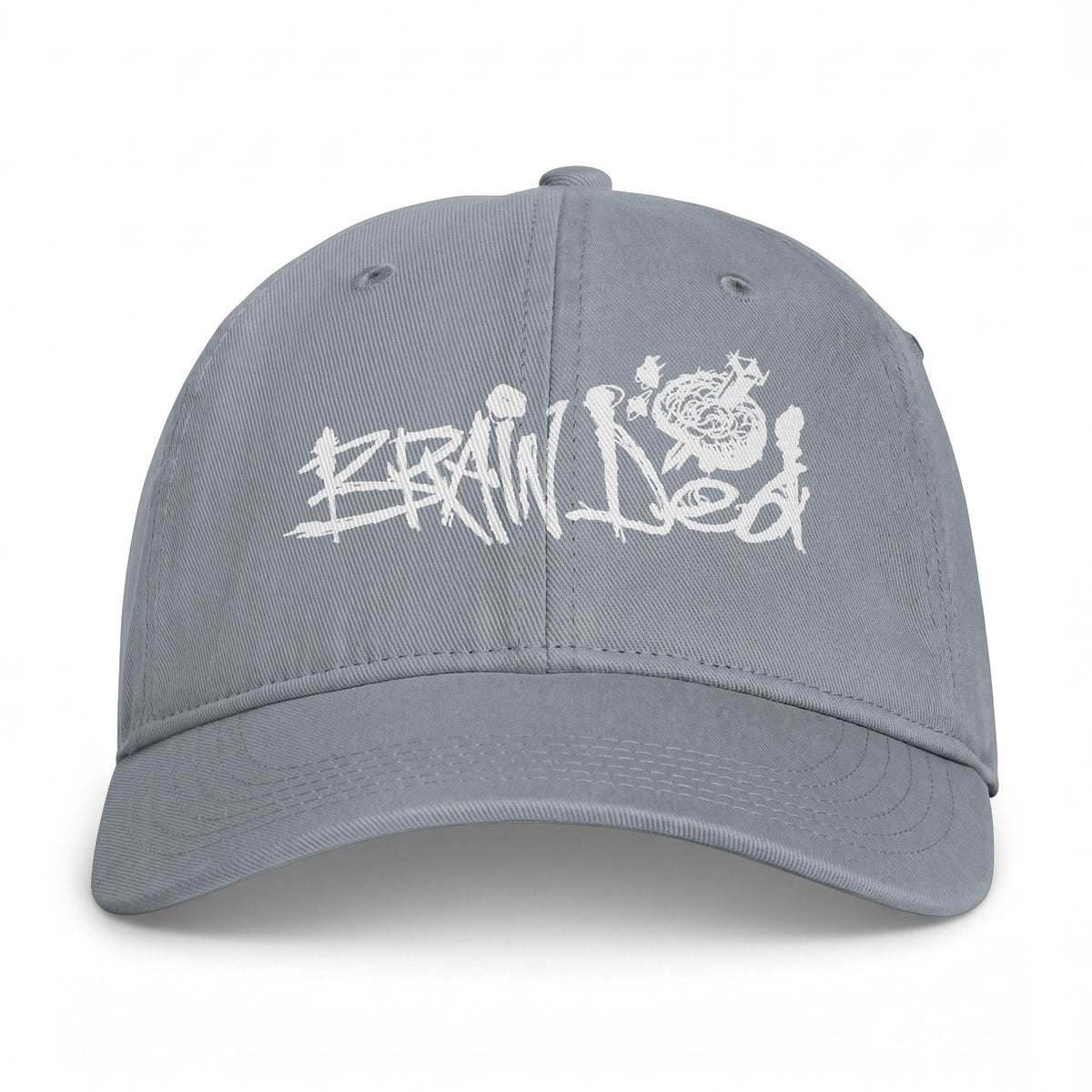 Heartfelt Brain Ded White Logo Hat